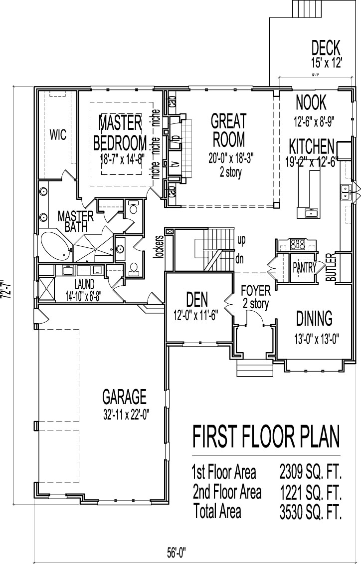 House Drawings 5 Bedroom 2 Story House Floor Plans with Basement